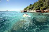 Schnorcheln vor Fitzroy Island, Australien von Tourism Queensland  c/o Global Spot